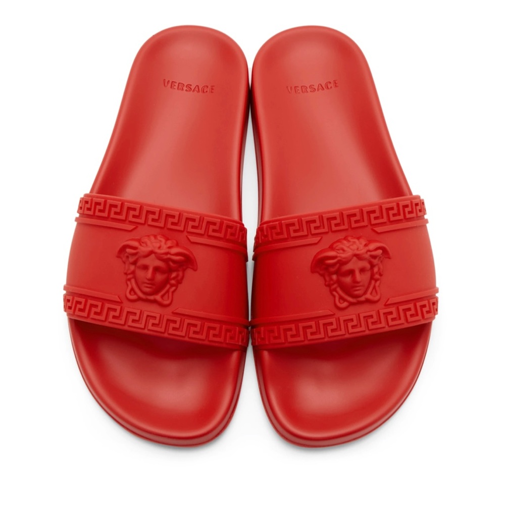 Versace pool slides